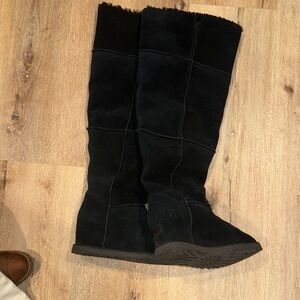 UGG Black Over the Knee Boots